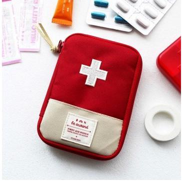 【1888】Travel portable first aid kit Take charge receive package Storage bag