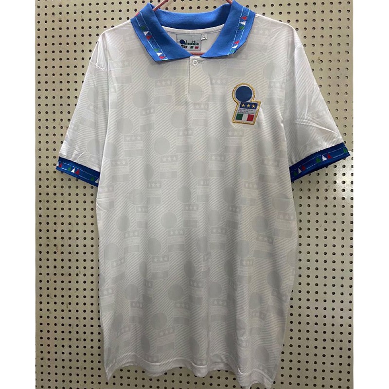 white italy soccer jersey