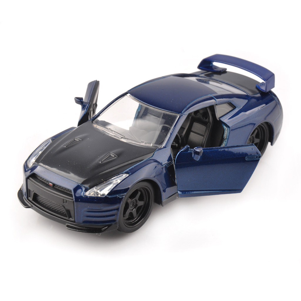 Jada 1 32 Scale Blue Color 09 Nissan Gt R Racing Car Model Toy Collection Shopee Singapore