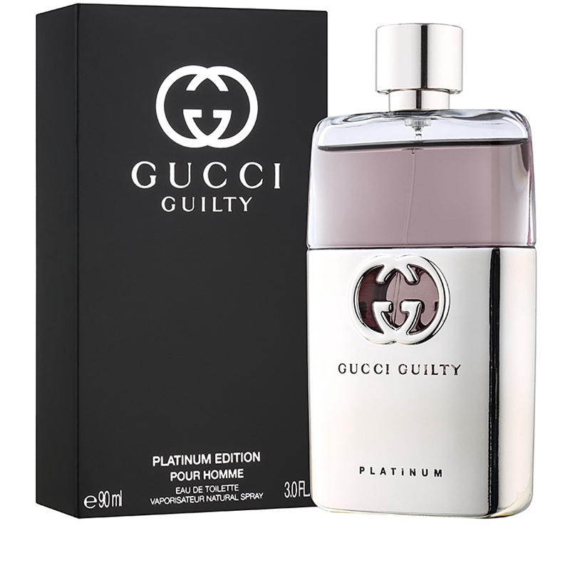 gucci guilty platinum for him