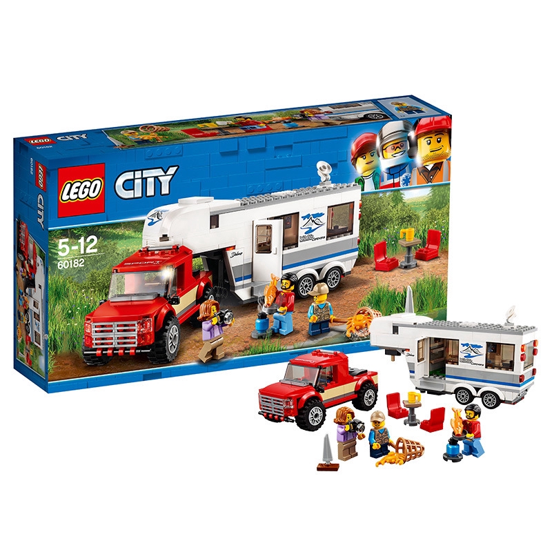 Boy Puzzle Building Blocks Toys Lego  City  Series 60182 