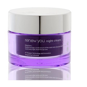 wardah renew you anti aging night cream