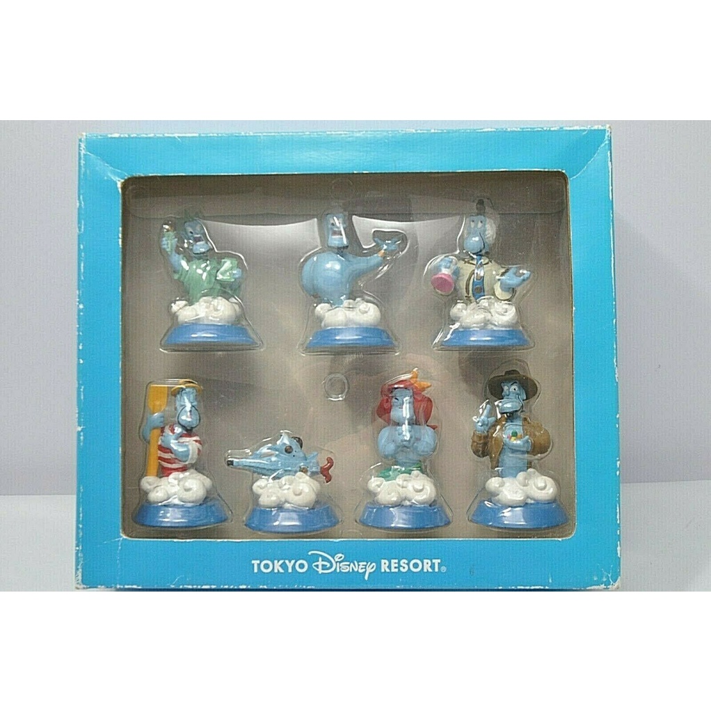 Aladdin A Whole New World Genie 7 Figures Tokyo Disney Resort Ltd Bobble Head Shopee Singapore