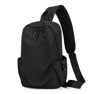 ⭐️Affordable⭐Chest Bag Men's Large-Capacity Crossbody Bag Shoulder Bag Casual Chest Kettle Bag Waterproof Oxford Cloth T #2