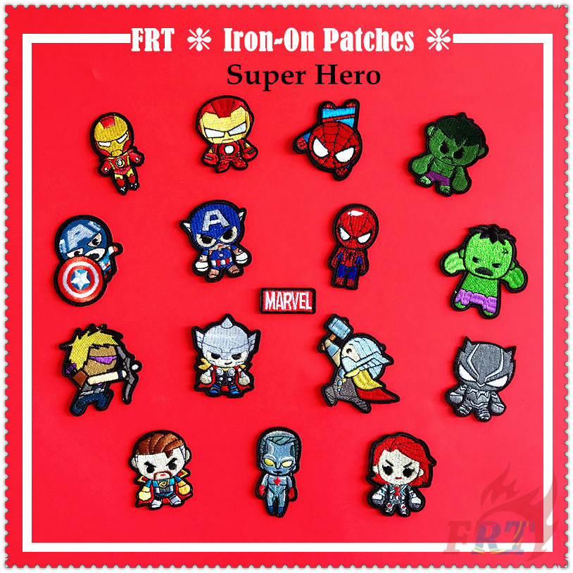 1 X Spider-man Superhero Embroidered iron-on/sew-on patch 