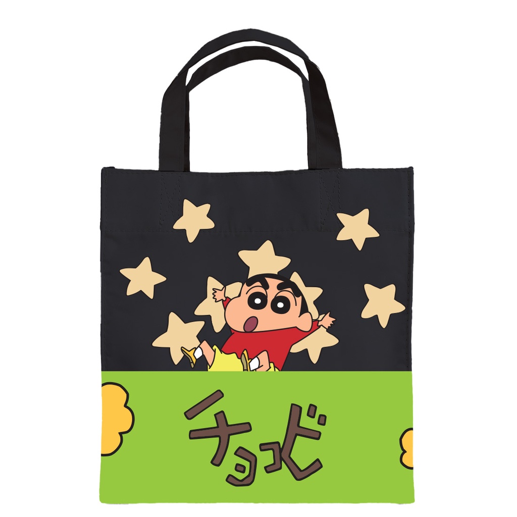 [Crayon Shinchan] La Bi Xiao Xin Assorted Lunch Bag / Tote Bag (Blue