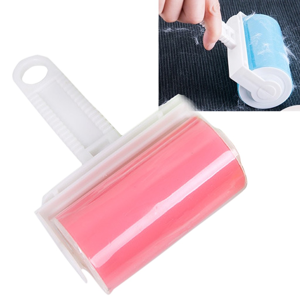 Reusable Washable Lint Roller Sticky Silicone Dust Remover Cleaning Shopee Singapore