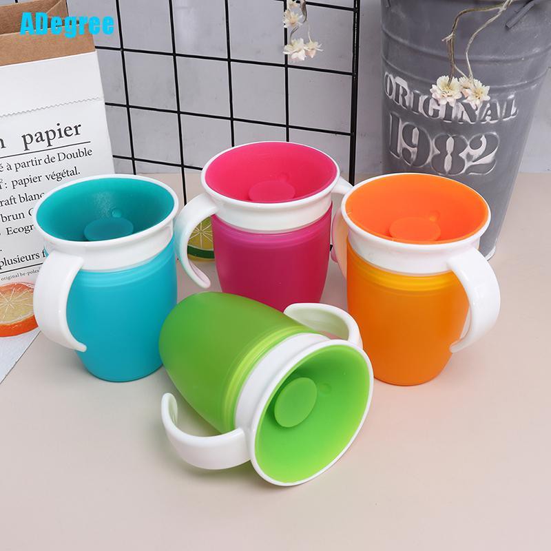 Adegree 360 Degree Can Be Rotated Magic Cup Baby Learning Drinking Cup