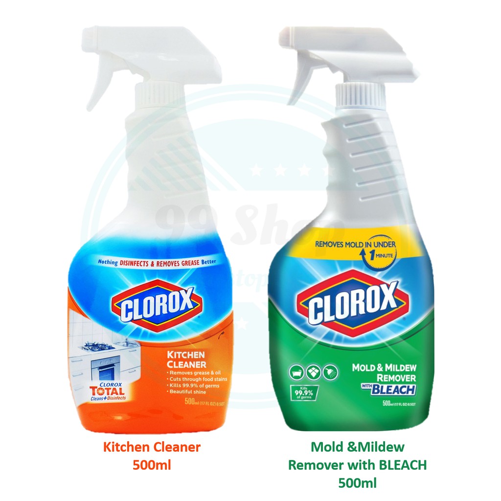 Clorox Disinfectant Kitchen Cleaner Spray OR Clorox Mold Mildew   Feeb1d408e6caacc63b13257a996063e