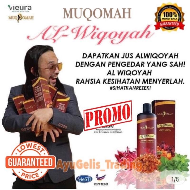 Jus Wiqoyah Muqomah Original Hq Promosi Ready Stock Shopee Singapore