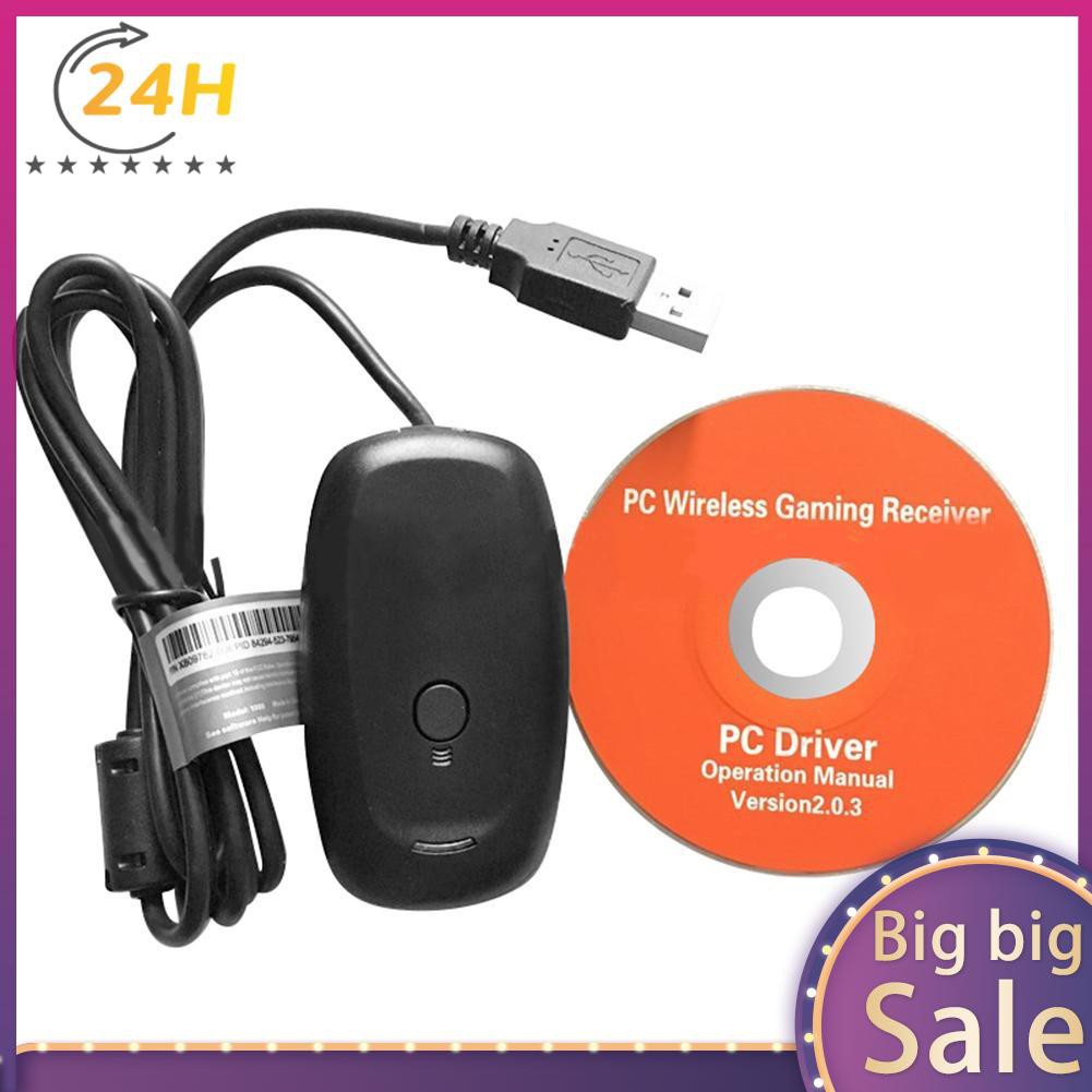 pc wireless controller game gaming receiver adapter for xbox 360