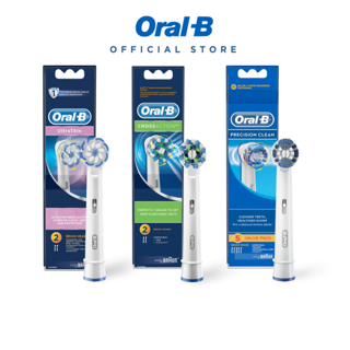 Image of Oral-B Electric Toothbrush Refills Brush Heads - Precision Clean / Cross Action / Ultrathin Assorted