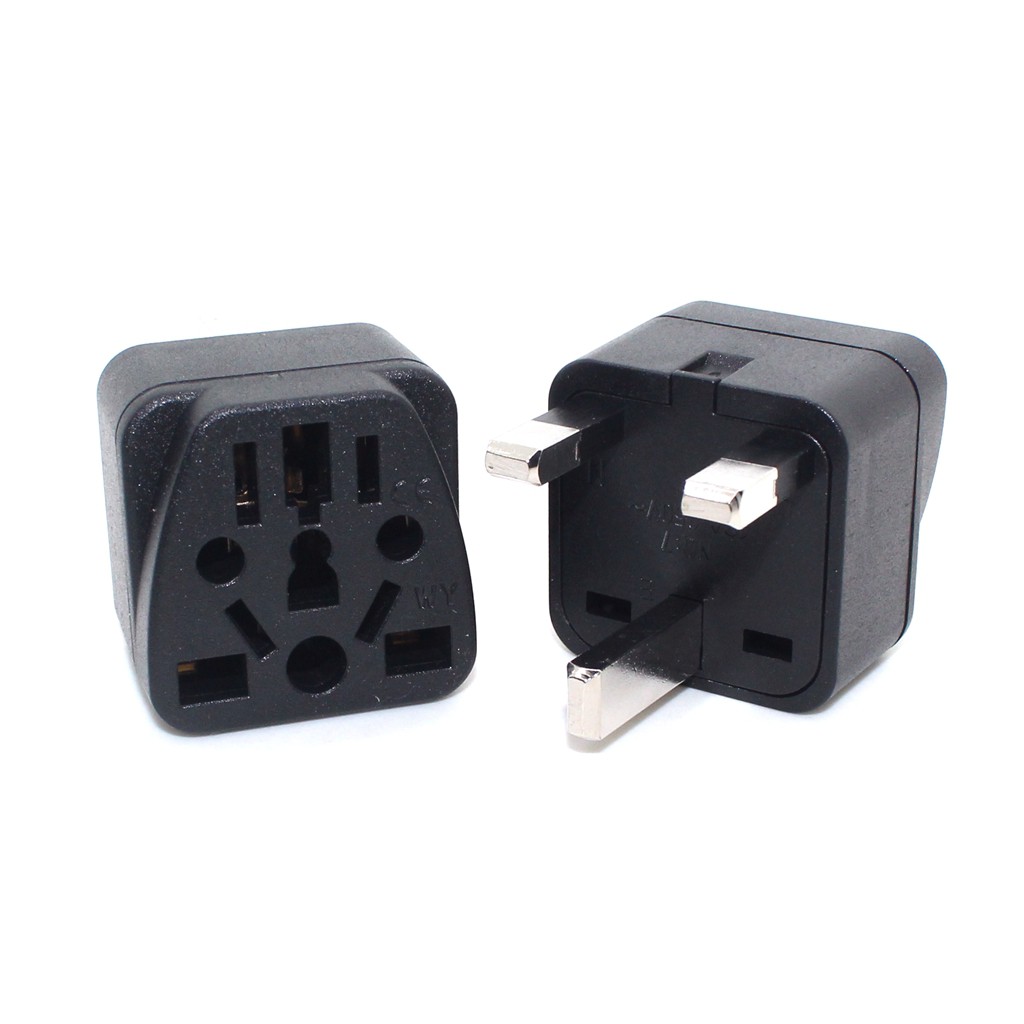 UK Travel Adapter (Type G) Universal EU US AU Italy Switzerland India