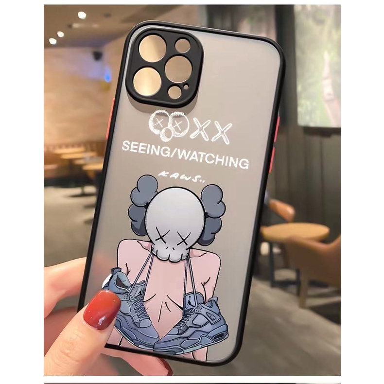 Vivo X20 X21 X23 X27 X30 X60 V19 Y52s Pro Plus Case For Phone Casing Kaws Silicon Protector Full Cover Simple Silicone Cases Iz0q Shopee Singapore