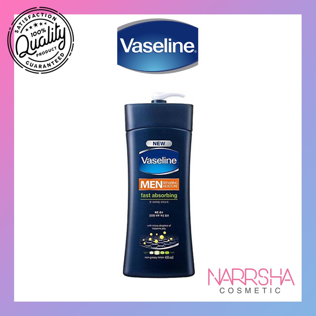 vaseline men body