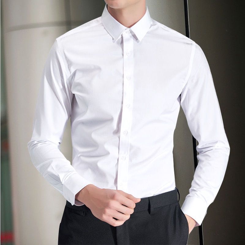 business casual white shirt