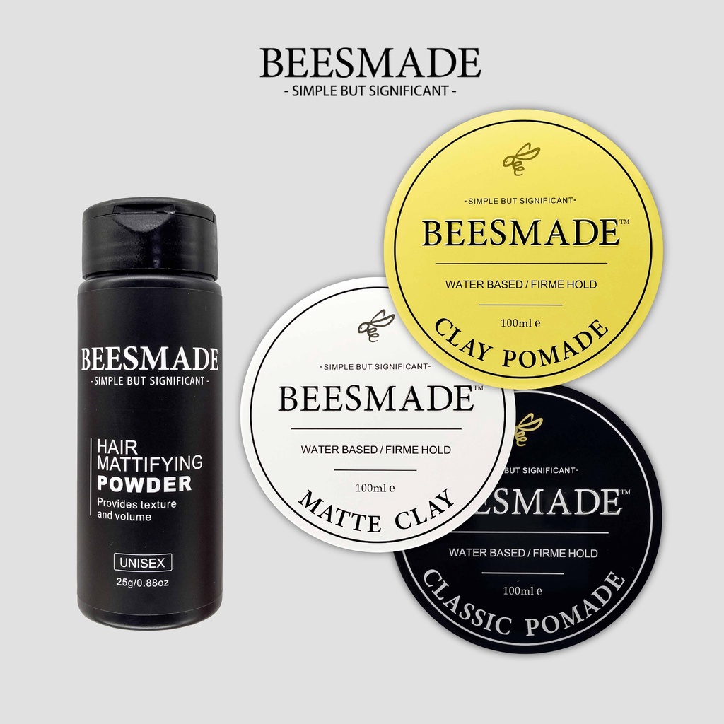 [BEESMADE] Hair Pomade Matte Clay Styling Powder 25g ( Hair Styling