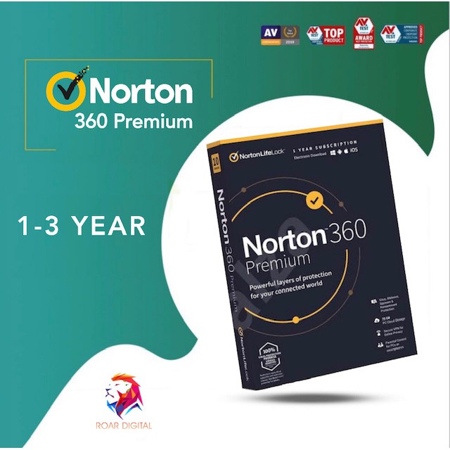 ORIGINAL NORTON 360 PREMIUM LATEST VERSION ANTIVIRUS | Shopee Singapore