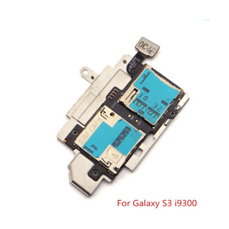 Sim Card Tray Socket Slot Memory Reader Flex Cable For Samsung Galaxy S3 I9300 Shopee Singapore