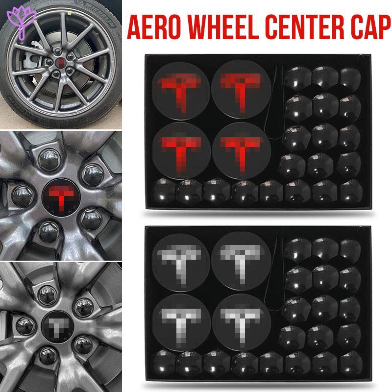 tesla tire cap