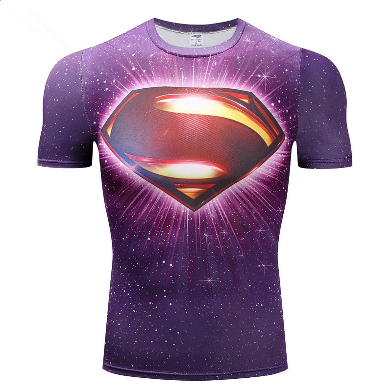 superman compression t shirt