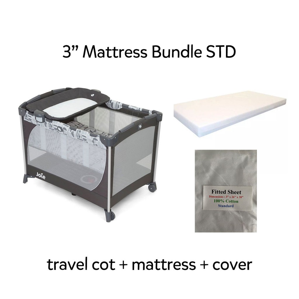 joie travel cot sheets