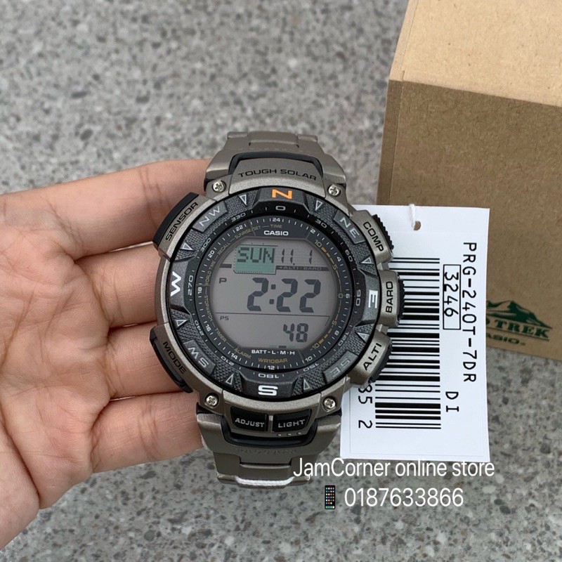 Casio protrek 2025 240 t