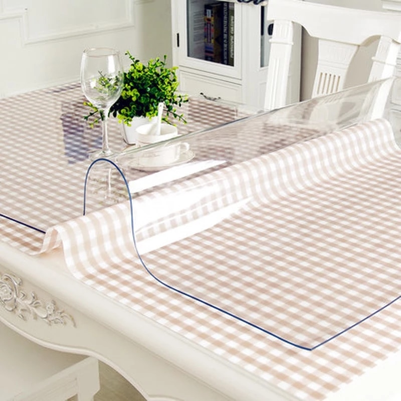 1 5mm Table Cloth Rectangular, Glass Table Covers Dining Room