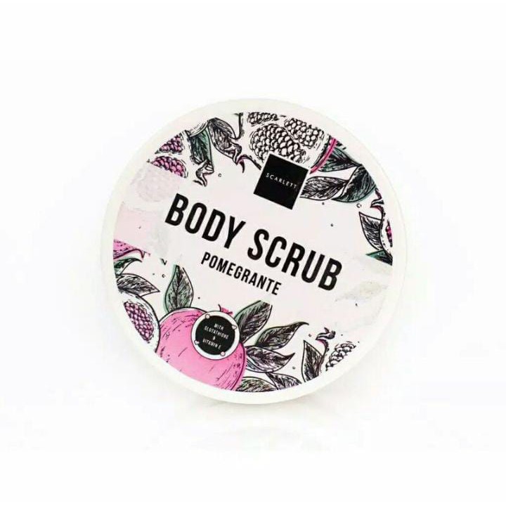 Scarlett Body Scrub Romansa Pomegrante Shopee Singapore
