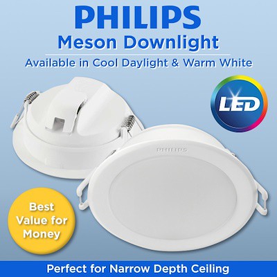 Philips Meson False Ceiling Downlight 9w 13w Down Light Shopee