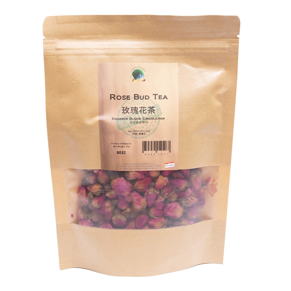 Rose Bud Tea 2x60g Shopee Singapore