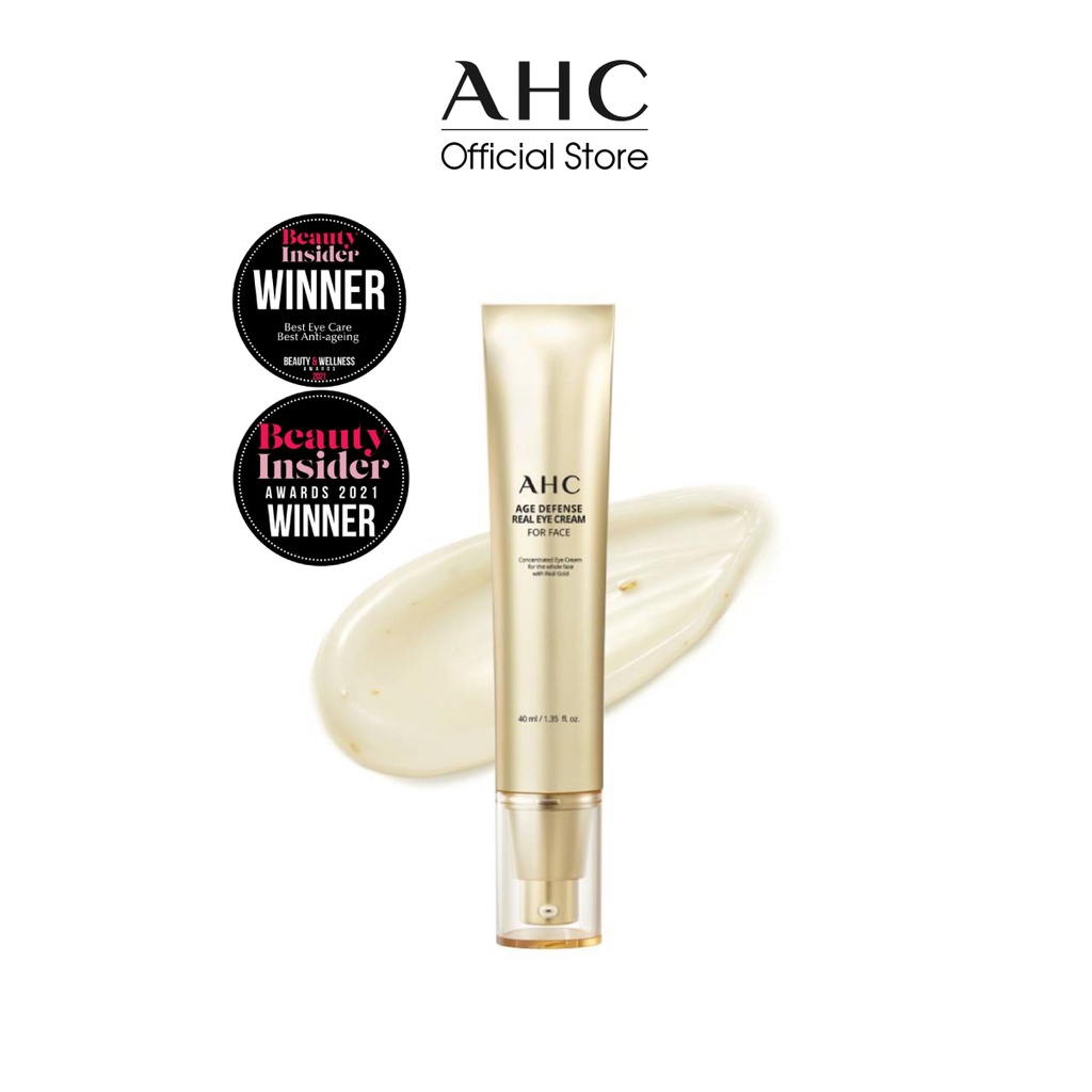 AHC Age Defense Real Eye Cream for Face 40ml (For brightening and