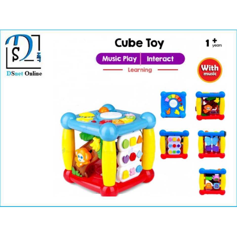 5 In 1 Baby Newborn Activity Cube Toys Musical Early Learning 1pcs Ra38 Shopee Singapore