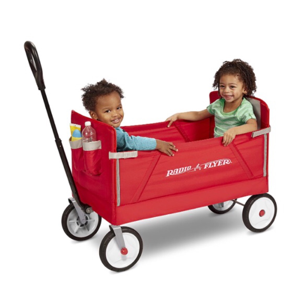 radio flyer wagon 2 seater