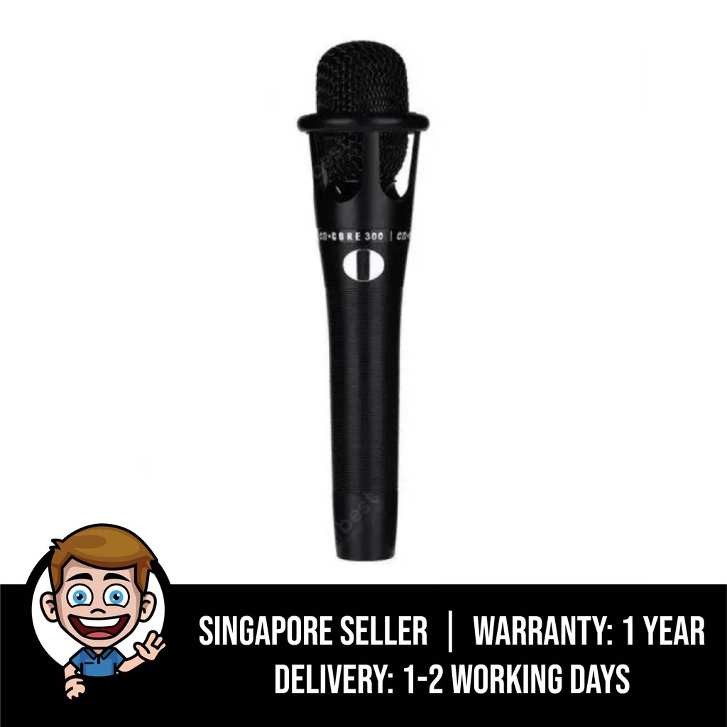 E300 Wired Condenser Microphone with 3.5mm Cable Mic for Vocal