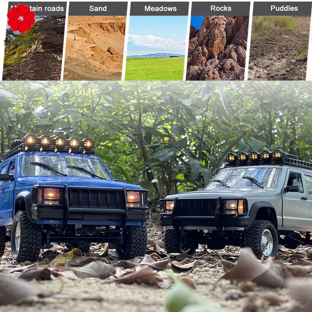 RC Cars for Kids 2.4GHz RC Truck Rock Crawler 112 Full Scale Cherokee