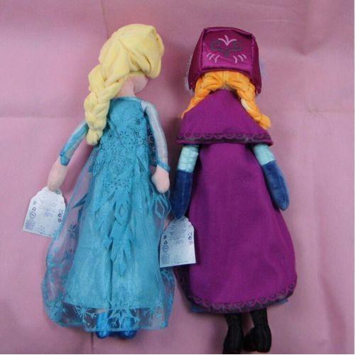 Stoffpuppe Disney Princess Plush Frozen Anna Elsa Puppe Plüsch Doll Kids Gifts 