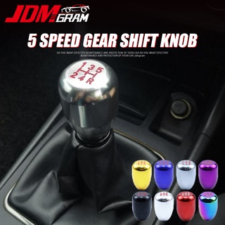 5 Speed Car Gear Knob Manual Universal Auto Push Down Stick Shift Racing Shifter Lever Automobile Interior Accessories