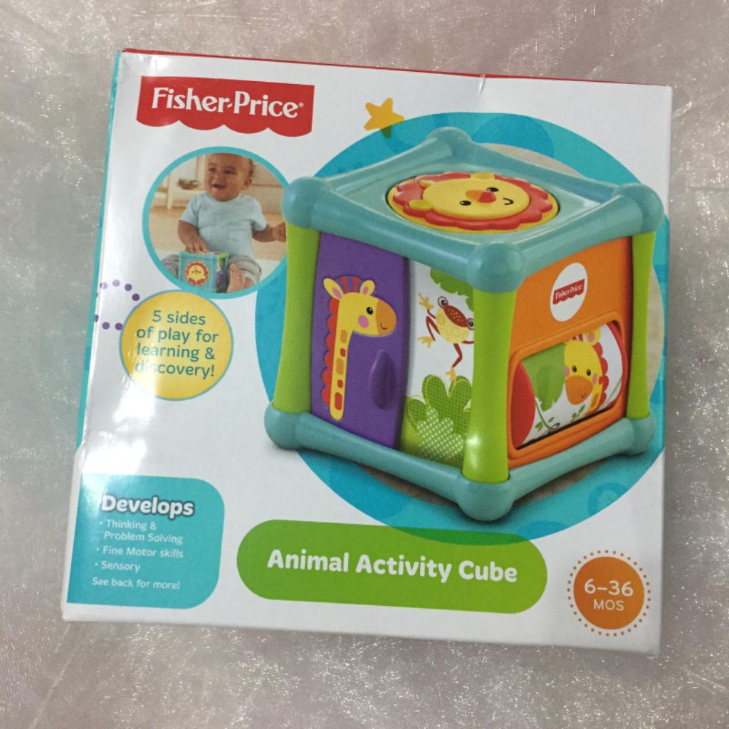fisher price animal activity cube