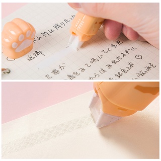 Multifunction Lovely Cat Paw Correction Tape Student Portable Double-sided Dotted Adhesive Tape #2