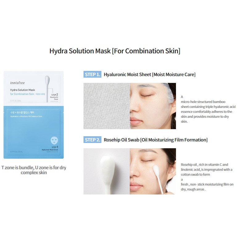 Innisfree Hydra Solution Mask 25 28ml Shopee Singapore