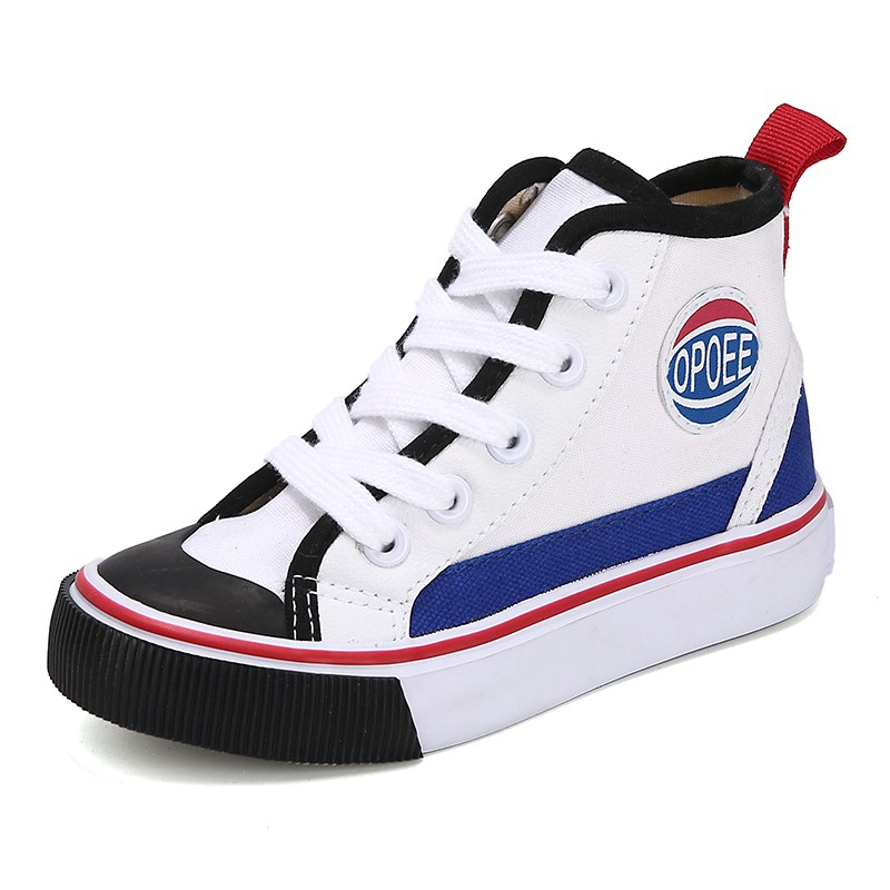 girls canvas high tops