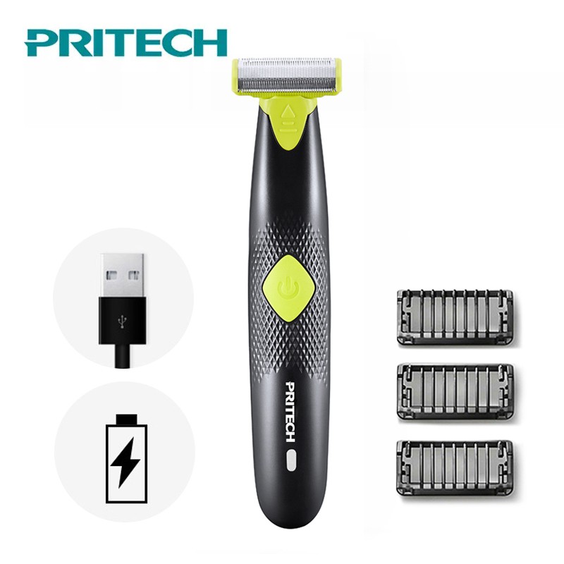Pritech Electric Shaver One Blade Men And Women Face Body Hair