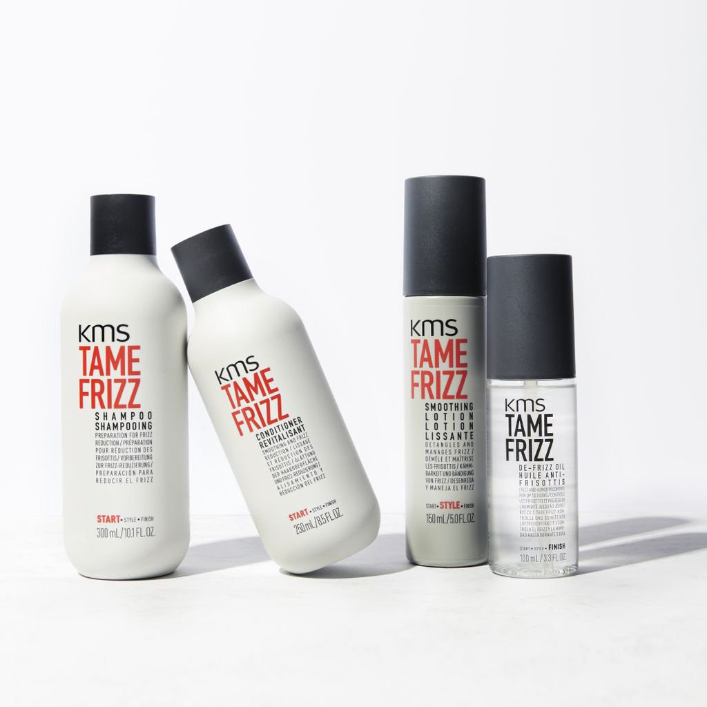 Kms California Tame Frizz Series Shampoo 300ml 750ml Conditioner 250ml Styling Oil Cream Shopee Singapore