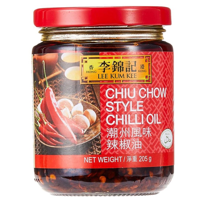 Lee Kum Kee Chiu Chow Chili Oil, Hong Kong, 205g (Halal) Shopee Singapore