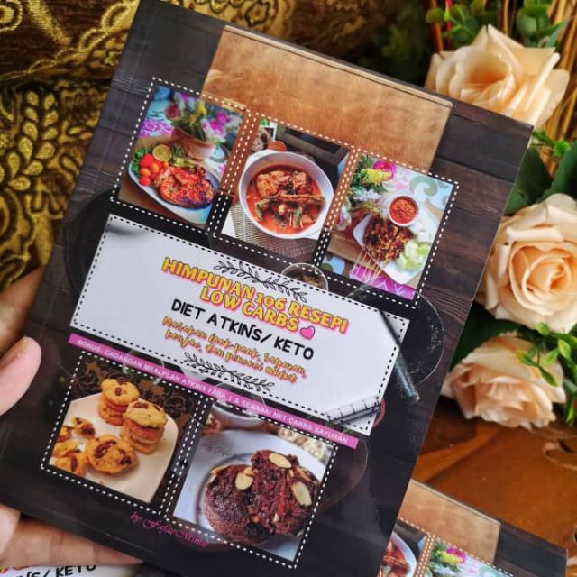 Shop Malaysia Resepi Kurus Diet Atkins Low Carbs Keto By Fafae Mimie Shopee Singapore