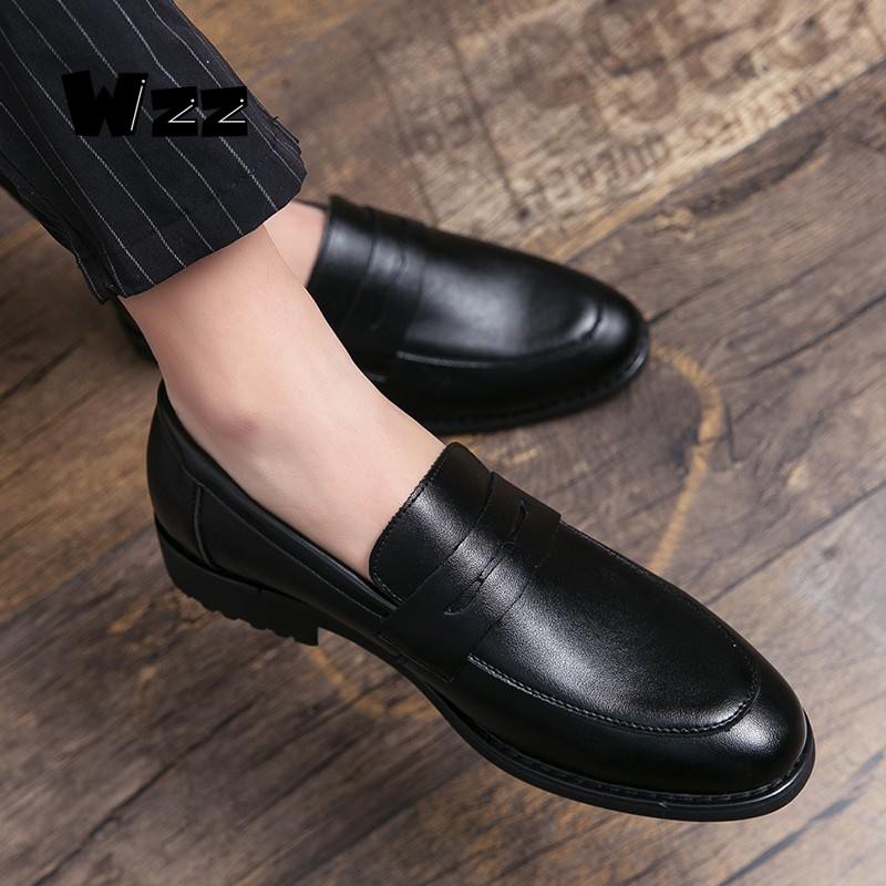 brown casual dress shoes