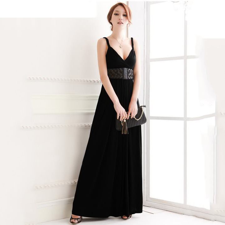 busty maxi dress