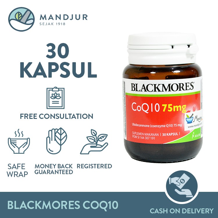 Blackmores Coq10 75mg | Shopee Singapore