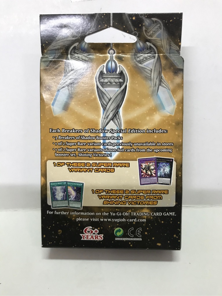 Yugioh English Booster Breakers Or Shadow Special Edition Shopee Singapore
